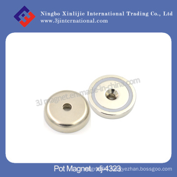 Neodymium Pot Magnet with Customized Size